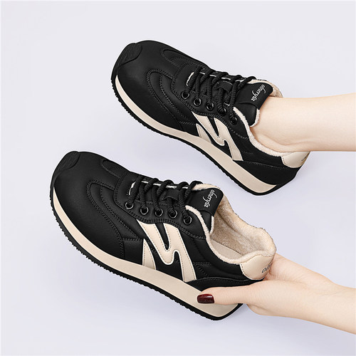 阿甘鞋女厚底百搭休闲运