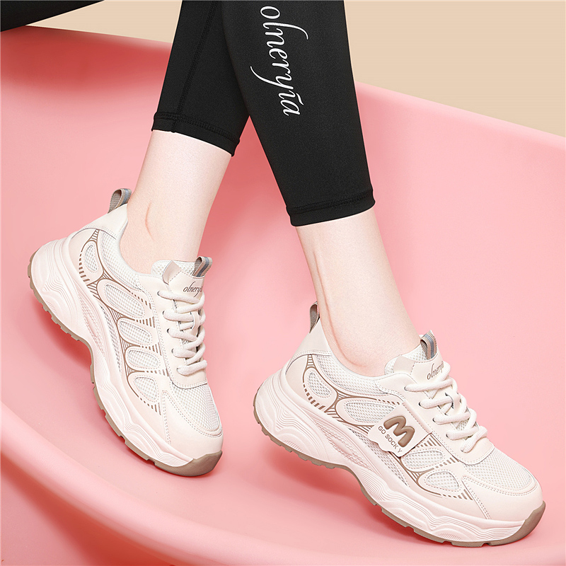 运动鞋女款2025新款夏薄
