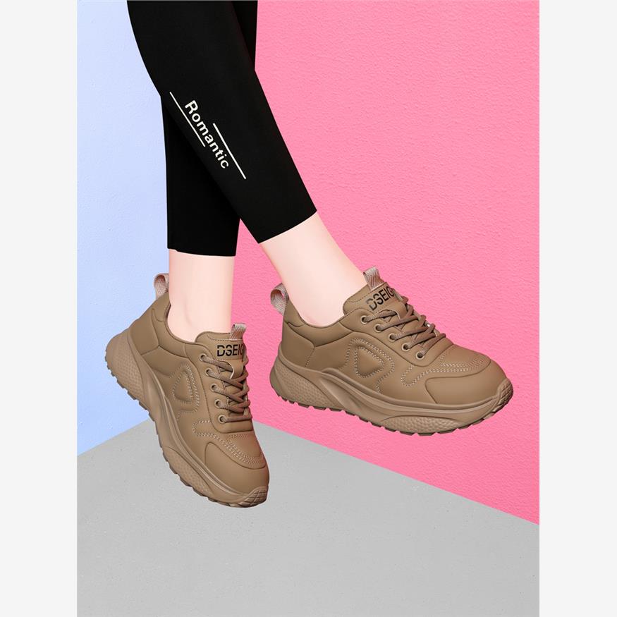 真皮老爹鞋女2025年秋季