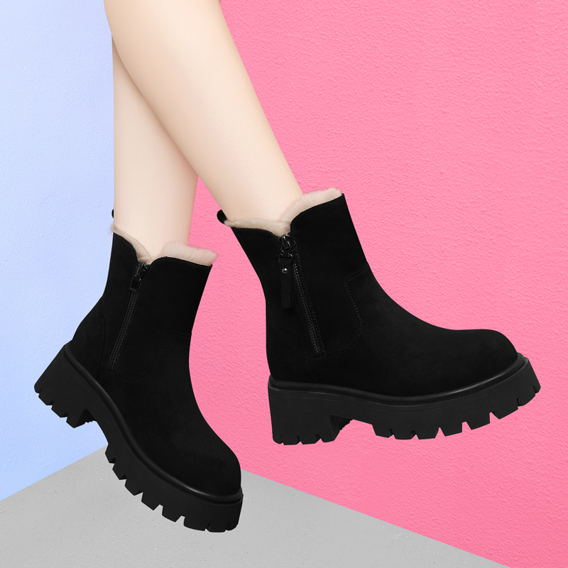 雪地靴女款短靴2025年新