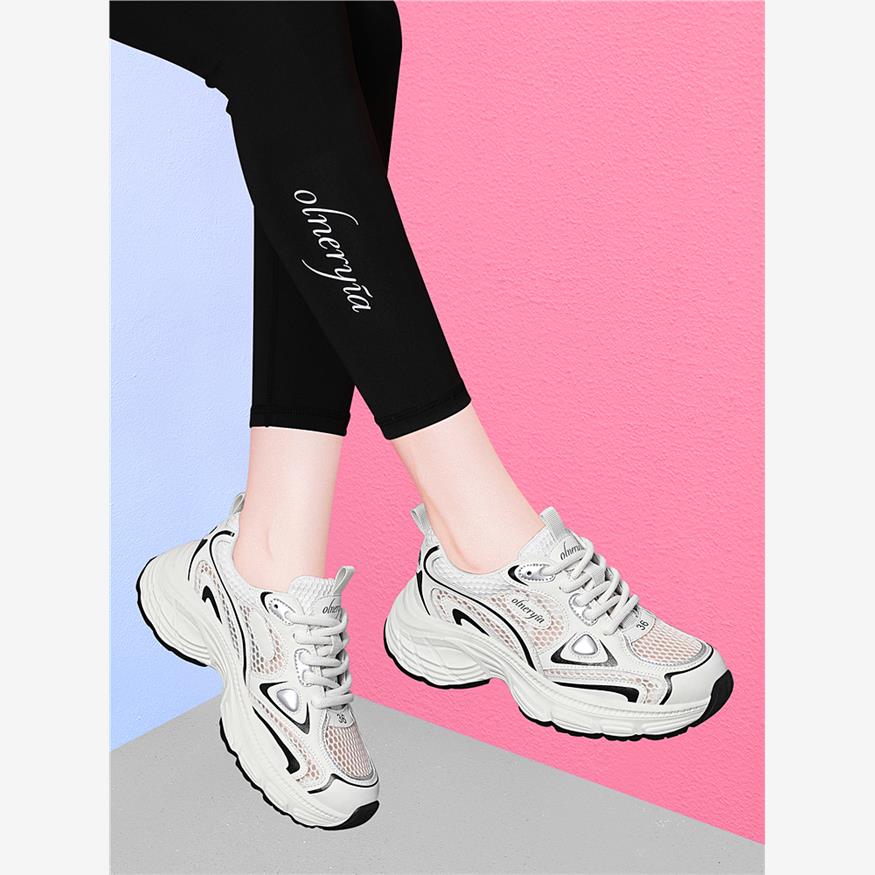 厚底老爹鞋女2025夏季新