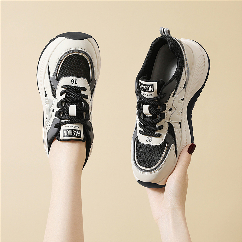 爆款透气老爹鞋女2025新