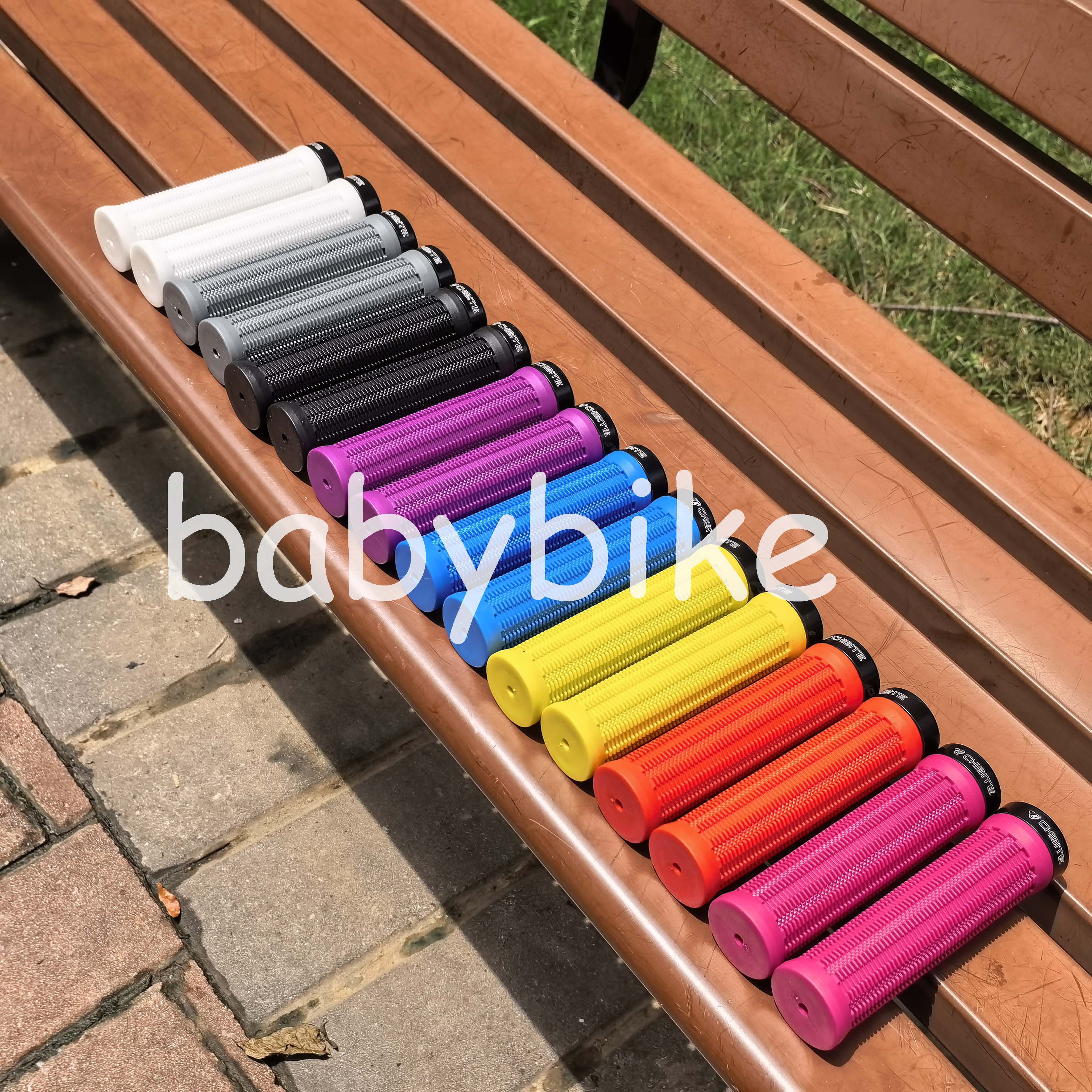 CHIBITE把套签名单向锁死自行车山地冠军速降适用林道BURGTEC车把