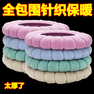 马桶垫冬季 正方形家用坐便器垫座便垫可水洗通用网红坐便套 厚款