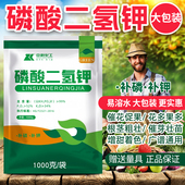 磷酸二氢钾正品 花卉蔬菜果树专用水溶肥料 农用叶面肥1000克大包装