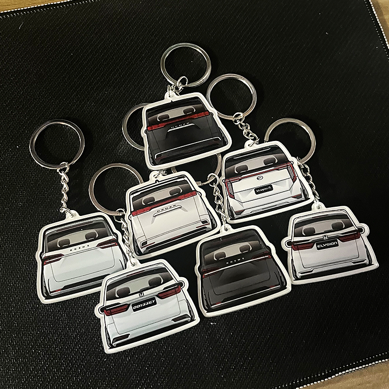 适用用艾力绅荣威imax8腾势D9传祺M8奥德赛MPV钥匙扣定制 7160