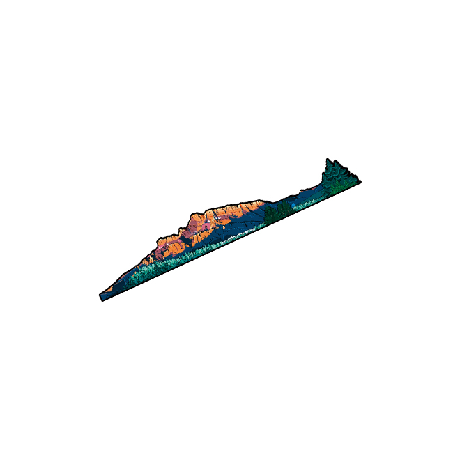 卡斯卡德山、班夫、贴纸、7866