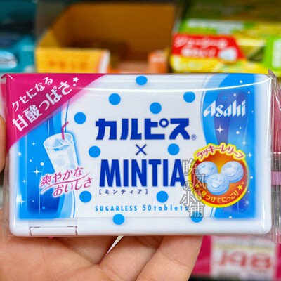日本进口朝日mintia清凉薄荷糖