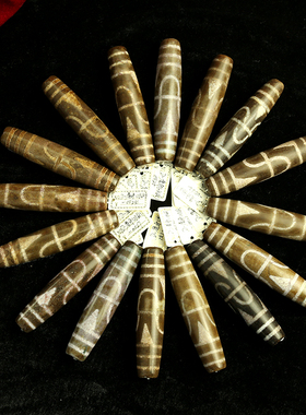 至纯风吊坠项链老天珠