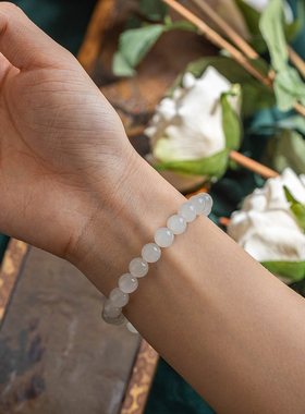 鹿的珠宝匣天然和田玉白