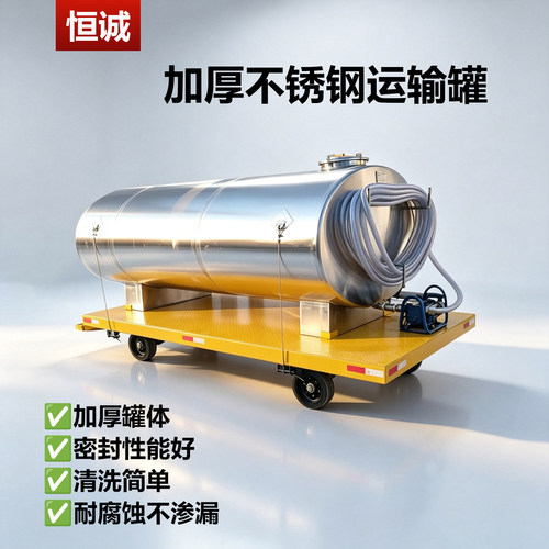 不锈钢密封罐恒诚运输酒厂专用