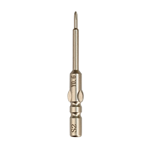 800批头适用于苹果手机笔记本维修Y三角0.6起子头批头尾部直径4mm