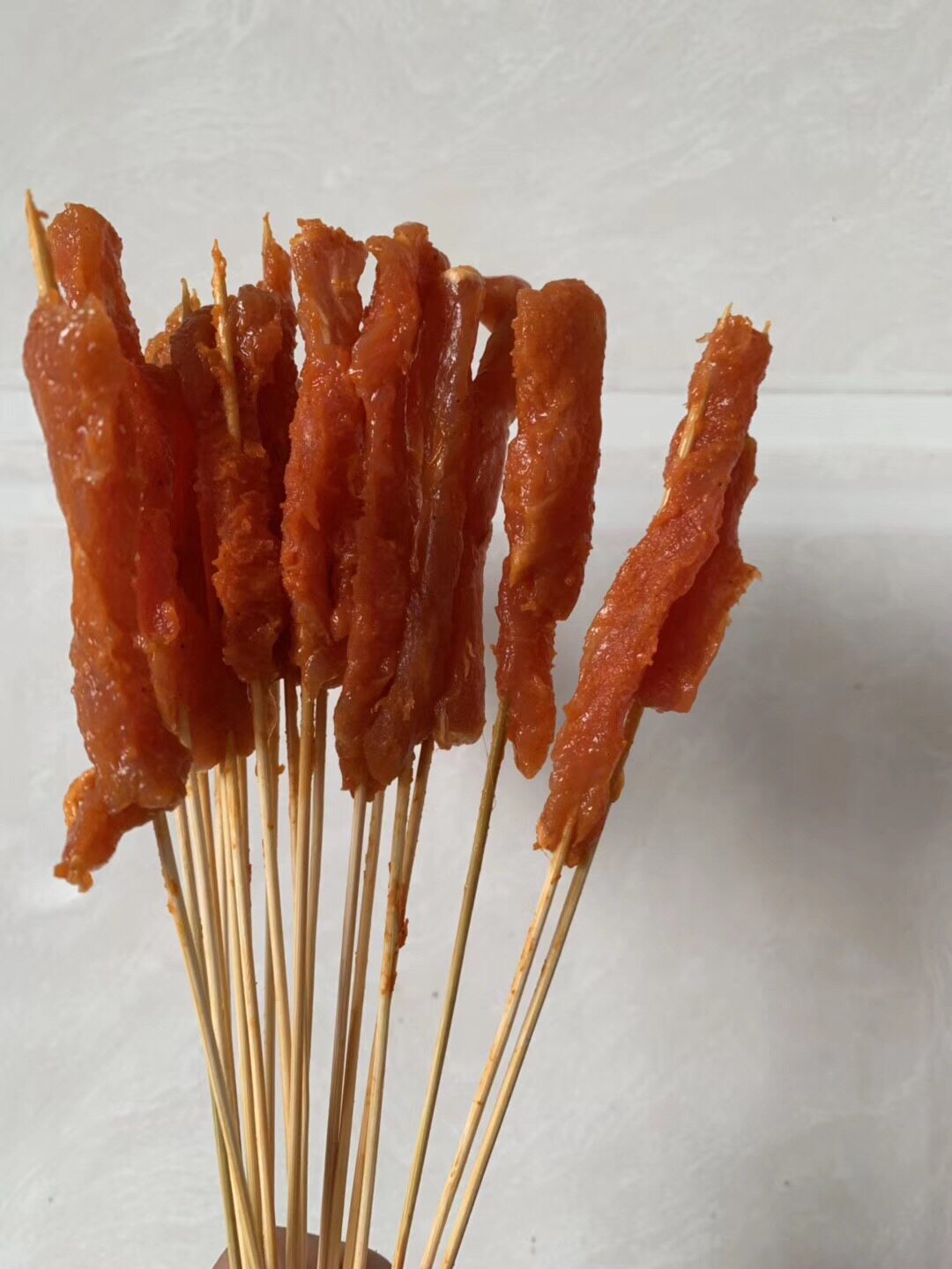 猪瘦肉串大里脊肉串烧烤小肉串猪肉串夺命小串油炸铁板小串2000串