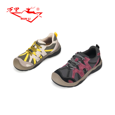 万里新款休闲运动鞋时尚撞色低帮鞋百搭圆头系带女单鞋BRT2380