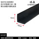 L型密封条橡胶护角护边三角型L型防撞防尘家具防护橡皮条