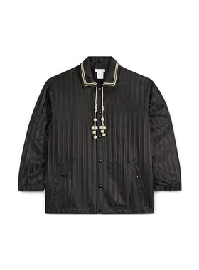 FCG自主24SSAstro Grabber联名复古条纹翻领单排扣休闲西服套装