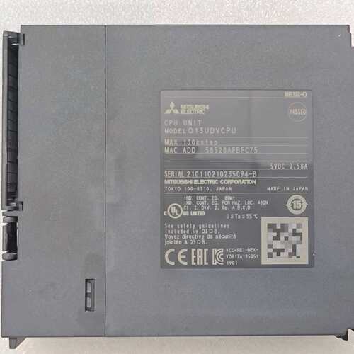 议价三菱Q13UDVCPU CPU模块，拆机，成色漂亮，序列