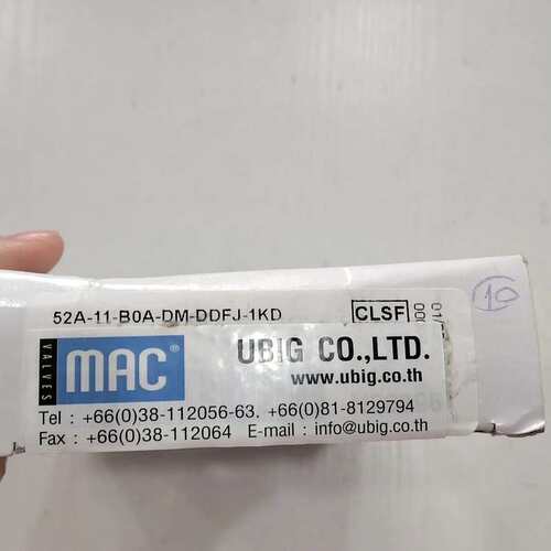 议价MAC阀门，型号52A-11-B0A-DM-DDFJ-1KD