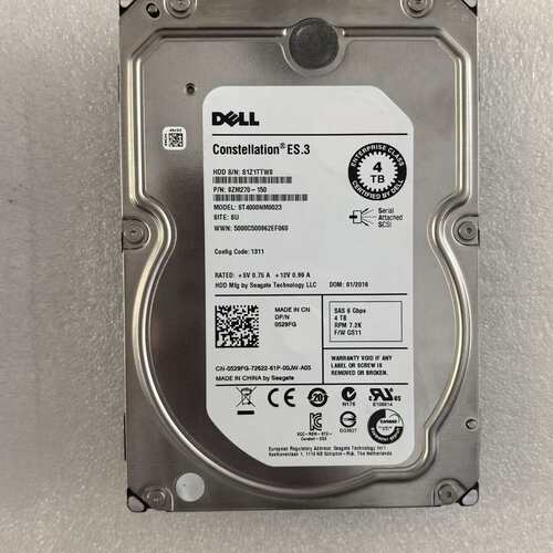 议价戴尔ST4000NM0023 0529FG，3.5寸 4TB