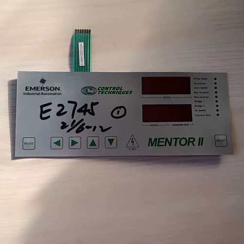 议价艾默生E2745调速器按键膜，全未使用，数量4