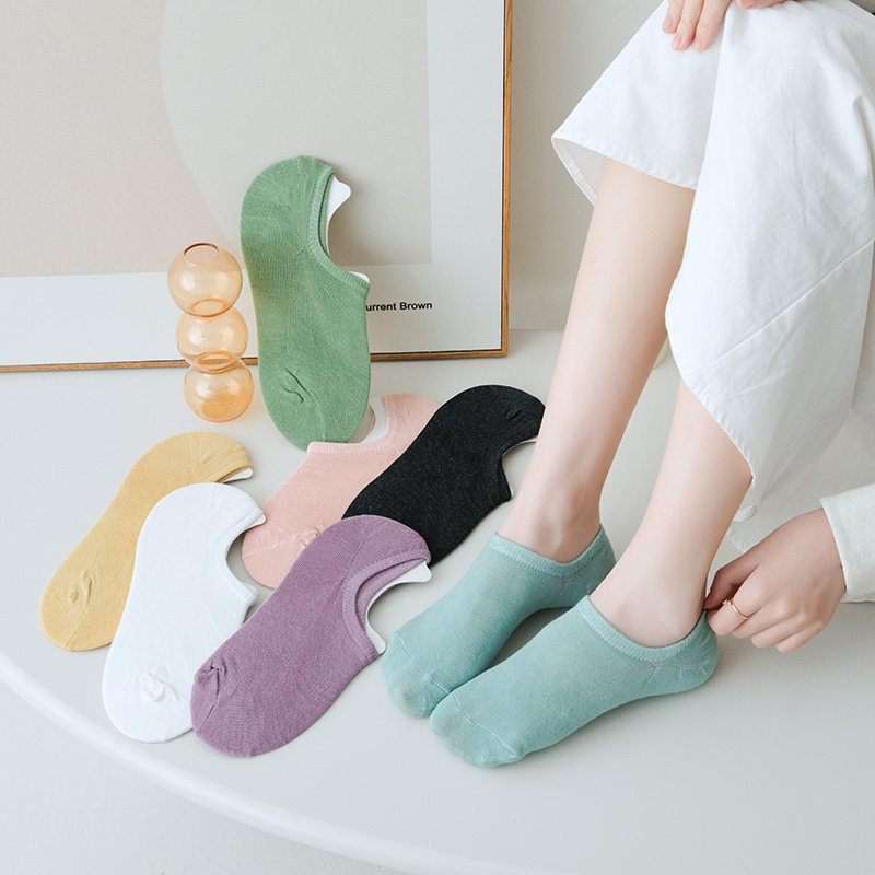 诸暨袜子女船袜春夏季薄款硅胶防滑不掉跟短袜夏天纯色浅口隐形袜,女士内衣/男士内衣/家居服,船袜,淘宝优惠券,粉丝福利购,淘宝优惠卷