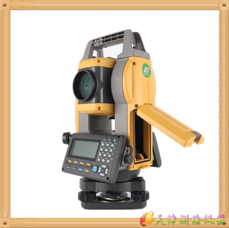 拓普康gts-2002全站仪400米免棱镜激光对中测角2秒双面数字键盘测