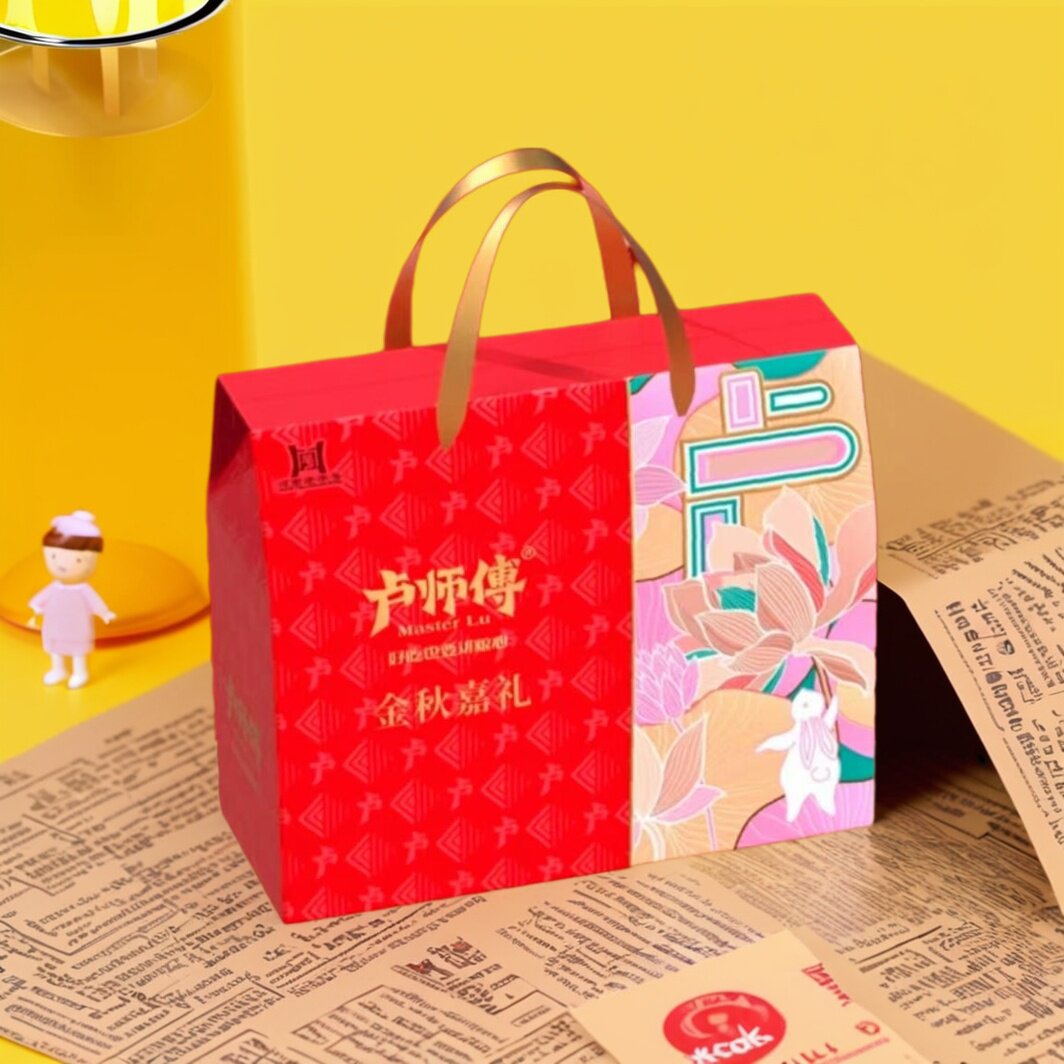 卢师傅酥皮月饼礼盒批发团购福利