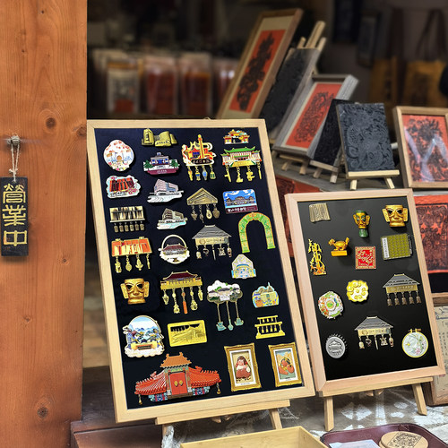 磁吸板小黑板立式冰箱贴展示板