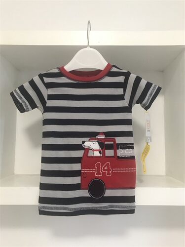 2-4T外贸原单卡特carters童装 男童短袖T恤夏款卡通纯棉圆领上衣