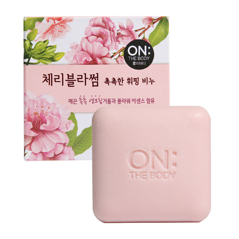 韩国进口lg安宝笛樱花90g中香皂