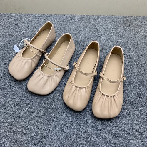 软底舒适新款平底浅口玛丽珍女鞋