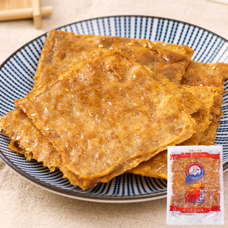 泰国进口如意牌蜜糖鱼片沙爹鱼串5包装组合童年经典回忆即食零食