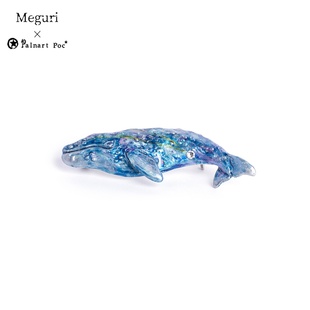 Poc鲸梦星海胸针日本手工夜光藤壶须鲸 巡meguri进口现货Palnart