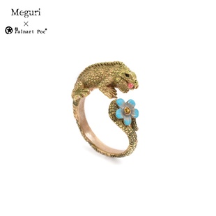 巡meguri手作Palnart poc鬣蜥蜥蜴独特女ins潮酷戒指夸张设计感