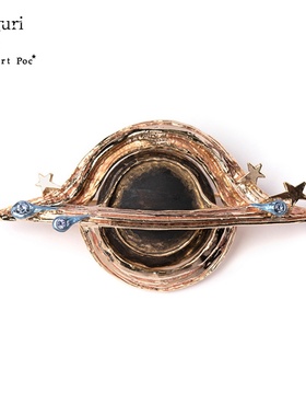 巡meguri日本手作Palnart Poc宇宙黑洞独特酷毛衣胸针设计感小众