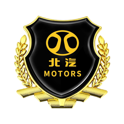 北京汽车改装装饰金属车贴侧标