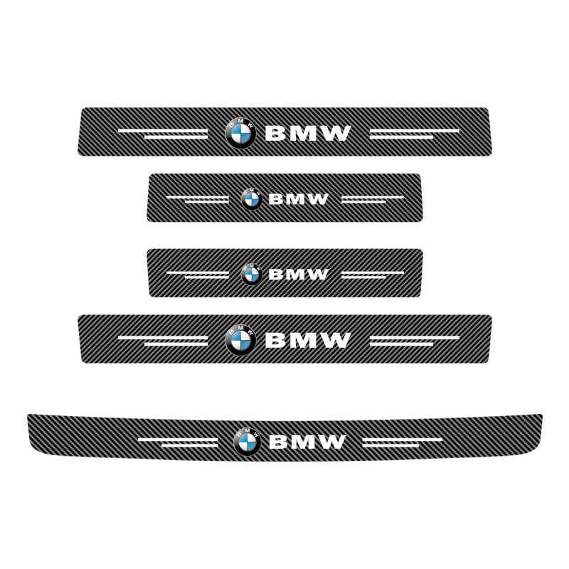 宝马新3系4系5系7系gtx1x3x5x6汽车门槛条防踩贴踏板保护防撞条贴