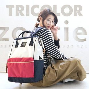 跨境日本乐天双肩包离家出走包潮男包书包电脑户外旅行背包特大号