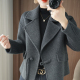 宽松气质时尚 2026春季 韩版 双面羊毛呢外套女短款 百搭大衣 新款
