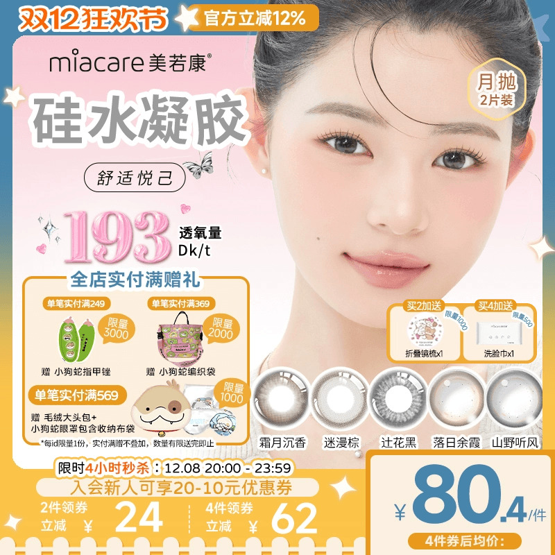 mikko联名上新  透氧量高达193Dk/t