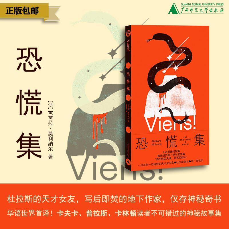 恐慌集  （法）芭芭拉·莫利纳尔/著  郁梦非/译 北贝 法国文学 短篇小说 女性写作 超现实主义 存在主义 杜拉斯 卡夫卡 先锋实验