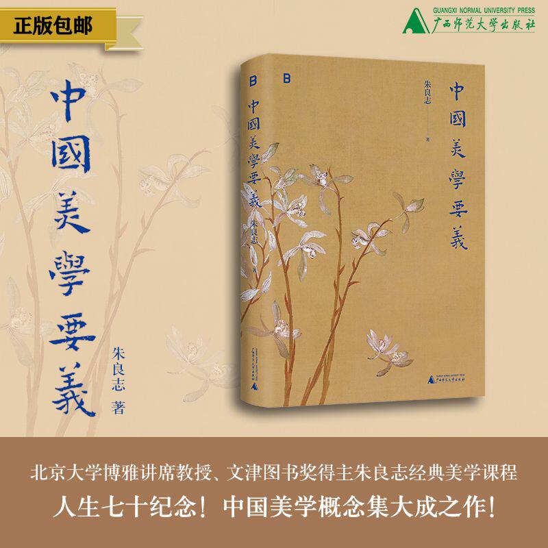 中国美学要义  朱良志/著  北贝  中国美学、古典美学、哲学、艺术、文人画、美学入门  广西师范大学出版社