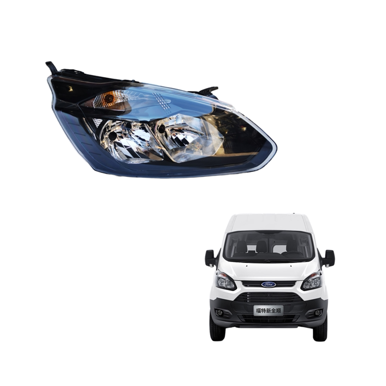 适用于江铃福特新全顺大灯总成远近光灯转向灯V362前照明灯罩配件