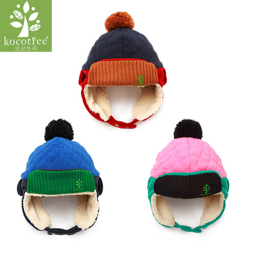 KK树儿童加绒雷锋帽经典