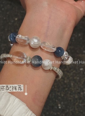 925银手链 【星际清迈镯串】简约小众气质百搭0724