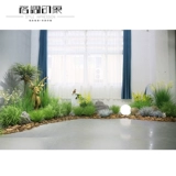 Имитация растения тростника, ландшафтный дизайн, крытая гостиная, торговый центр, магазин под лестницей, макет декоративных растительных растений