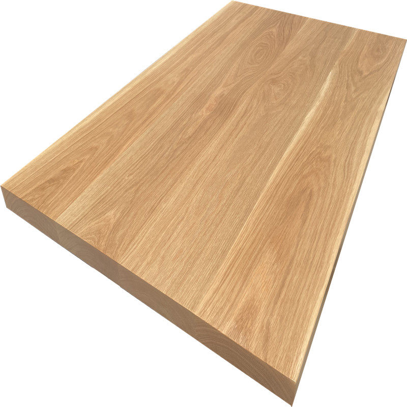 白橡木原木定制家具桌面板吧台面板餐桌隔断实木板材楼梯踏步板