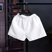 薄款 速干冰丝裤 子潮牌宽松中裤 短裤 运动三分裤 夏季 休闲沙滩裤 男士