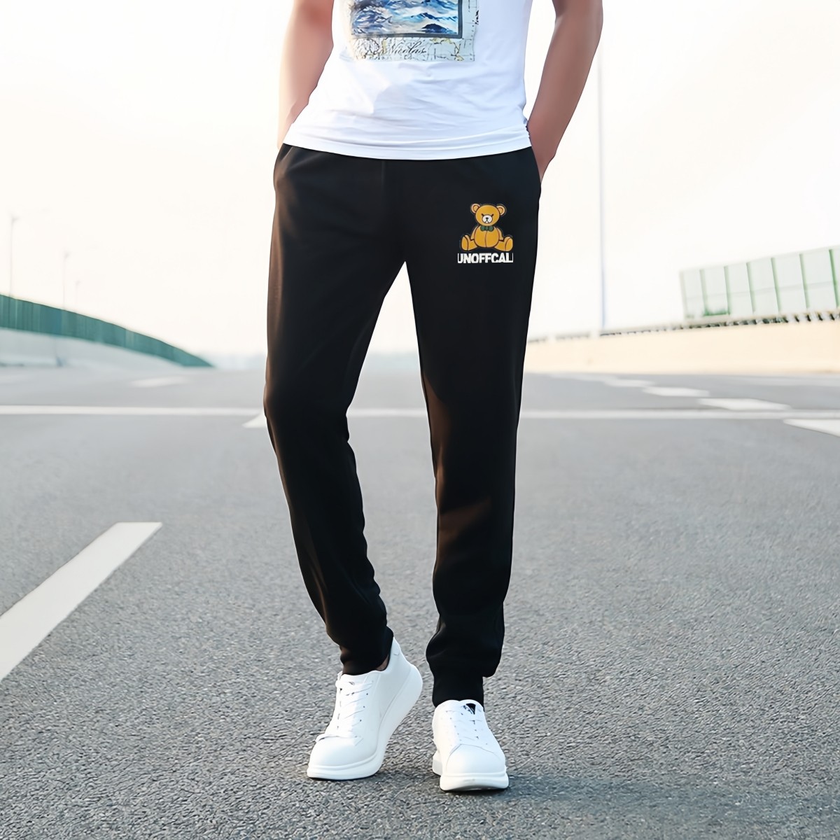 夏季卫裤男2025束脚裤九分裤流行运动裤潮新款男裤春秋季休闲裤子