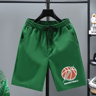 修身 韩版 三分裤 社会夜店精神小伙裤 网红短裤 子潮流情侣三分裤 男士